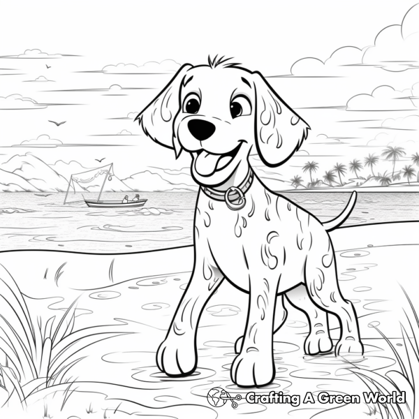 Dalmatian Coloring Pages - Free &amp; Printable!