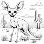 Exotic Kangaroo Rat Coloring Pages 2