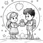 Fantasy Dream Proposal Coloring Pages 1