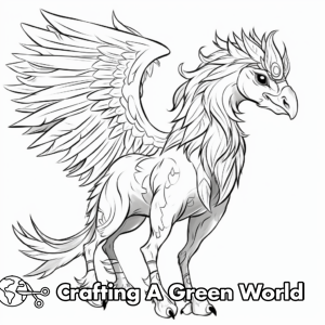 Hippogriff Coloring Pages - Free &amp; Printable!