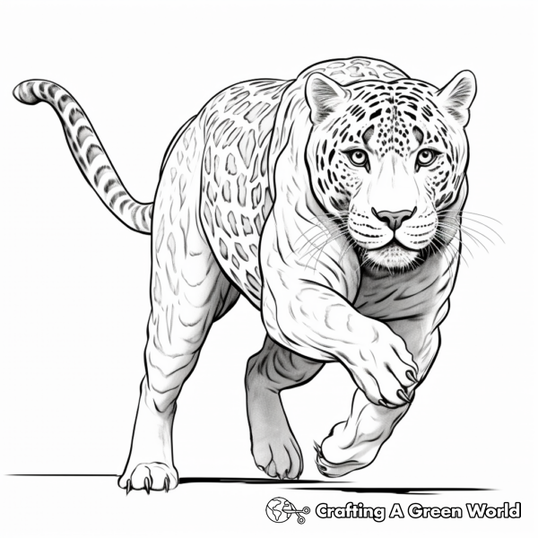 Jaguar Coloring Pages - Free & Printable!