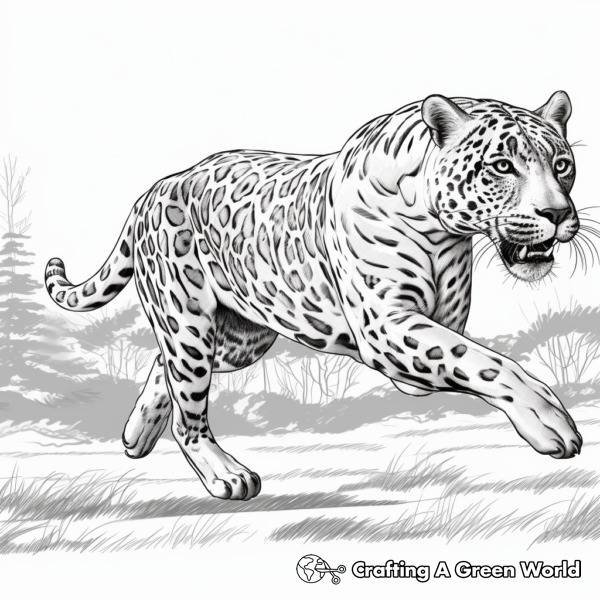 Jaguar Coloring Pages - Free & Printable!