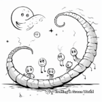 Firefly Life Cycle: From Larva To Adult Coloring Pages 3