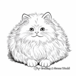 Fluffy Angora Rabbit Coloring Pages 4