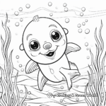 Friendly Seal Coloring Pages for Kids 4