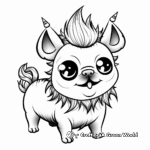 Fun Pugicorn and Friends Coloring Pages 1