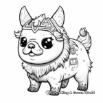 Fun Pugicorn and Friends Coloring Pages 4