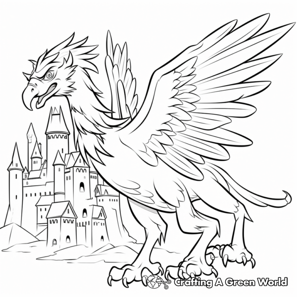 Hippogriff Coloring Pages - Free &amp; Printable!