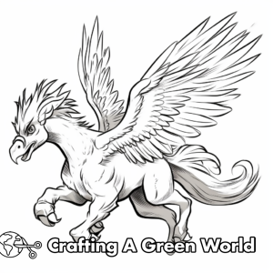 Hippogriff Coloring Pages - Free &amp; Printable!