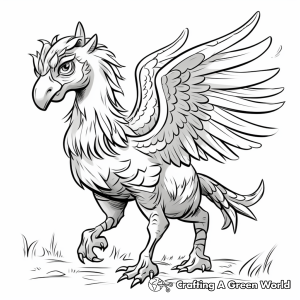 Hippogriff Coloring Pages - Free &amp; Printable!