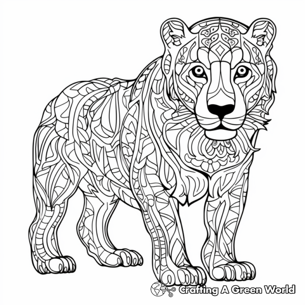 Jaguar Coloring Pages - Free & Printable!