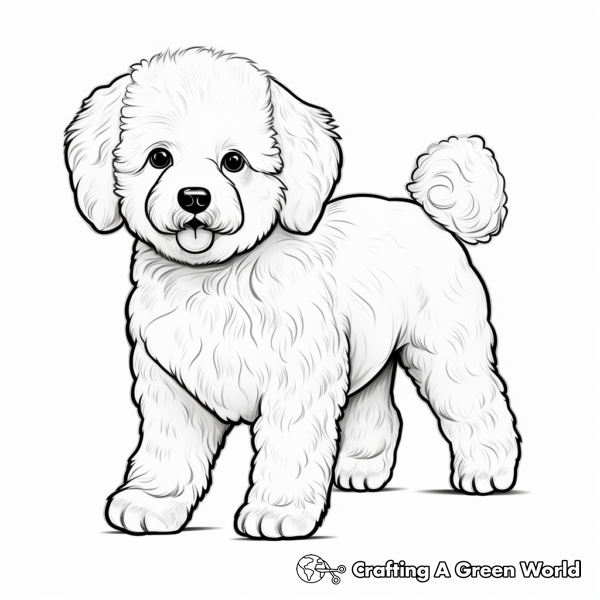Realistic Dog Coloring Pages - Free &amp; Printable!