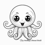 Mimic Octopus Coloring Pages 4