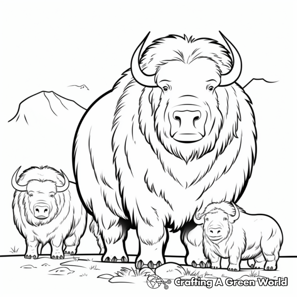Musk Ox Coloring Pages Free Printable Musk Ox Coloring Pages Free Printable