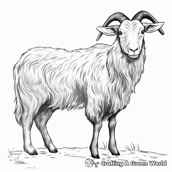 Goat Coloring Pages - Free & Printable!
