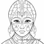 Pierrot-Inspired Coloring Pages 2