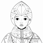 Pierrot-Inspired Coloring Pages 4