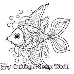 Fish Mandala Coloring Pages - Free &amp; Printable!