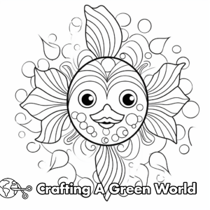 Fish Mandala Coloring Pages - Free & Printable!
