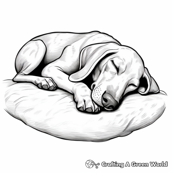 Weimaraner Coloring Pages - Free &amp; Printable!
