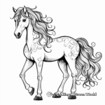 Unicorn Horse Coloring Pages for those who Believes in Magic 1