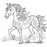 Unicorn Horse Coloring Pages for those who Believes in Magic 2