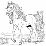 Unicorn Horse Coloring Pages for those who Believes in Magic 4