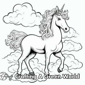 Hard Unicorn Coloring Pages - Free &amp; Printable!