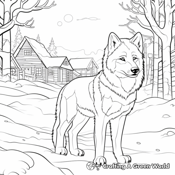 Timberwolves Coloring Pages - Free & Printable!