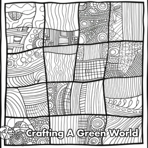 Quilt Coloring Pages - Free & Printable!