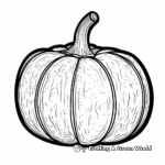 Abstract Pumpkin Coloring Pages for Artists 1
