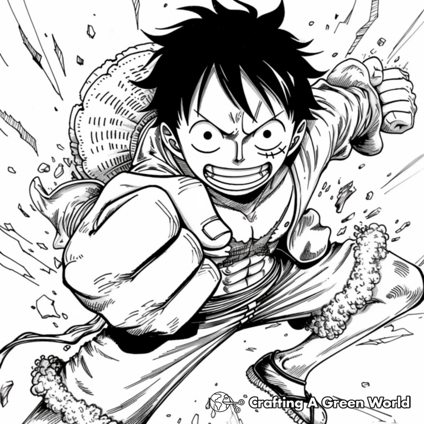 Anime Coloring Pages - Free & Printable!