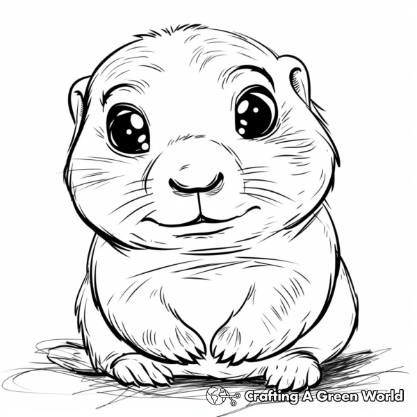 Prairie Dog Coloring Pages - Free &amp; Printable!