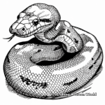 Anaconda Prey and Predator Coloring Pages 2