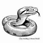 Anaconda Prey and Predator Coloring Pages 4