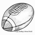 Anatomy of a Football Coloring Pages 4