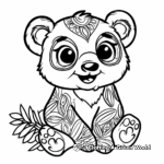 Animal Design Coloring Pages for Kids 1