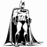Batman and His Batcave Coloring Pages 3