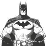 Batman vs Super Villains Coloring Pages 2