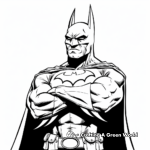 Batman vs Super Villains Coloring Pages 3