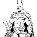 Batman's Gadgets and Tools Coloring Pages 2