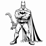 Batman's Gadgets and Tools Coloring Pages 3