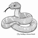 Bloodcurdling Bushmaster Snake Coloring Pages 2