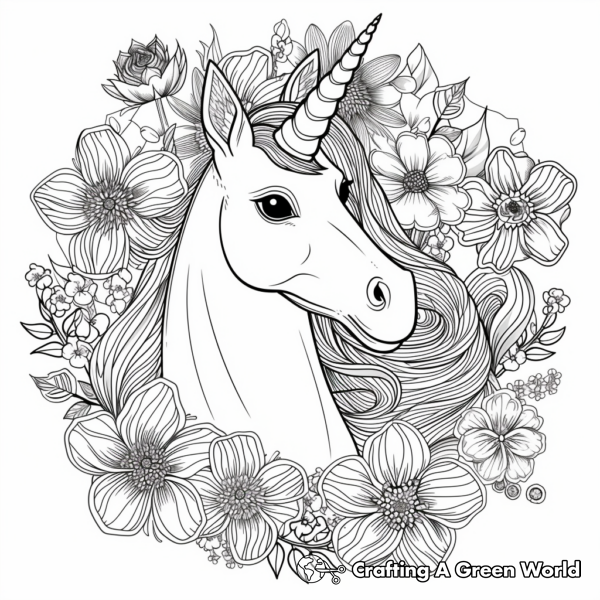 Magical Unicorn Coloring Pages - Free & Printable!