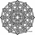 Celtic Mandala Coloring Pages for Relaxation 2
