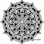 Celtic Mandala Coloring Pages for Relaxation 4