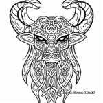 Celtic Mythological Creature Coloring Sheets 2