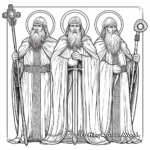 Celtic Saints Coloring Pages for Spiritual Engagement 2