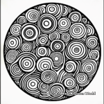 Circular Pattern Coloring Pages for Creativity 1