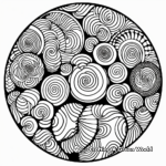 Circular Pattern Coloring Pages for Creativity 3